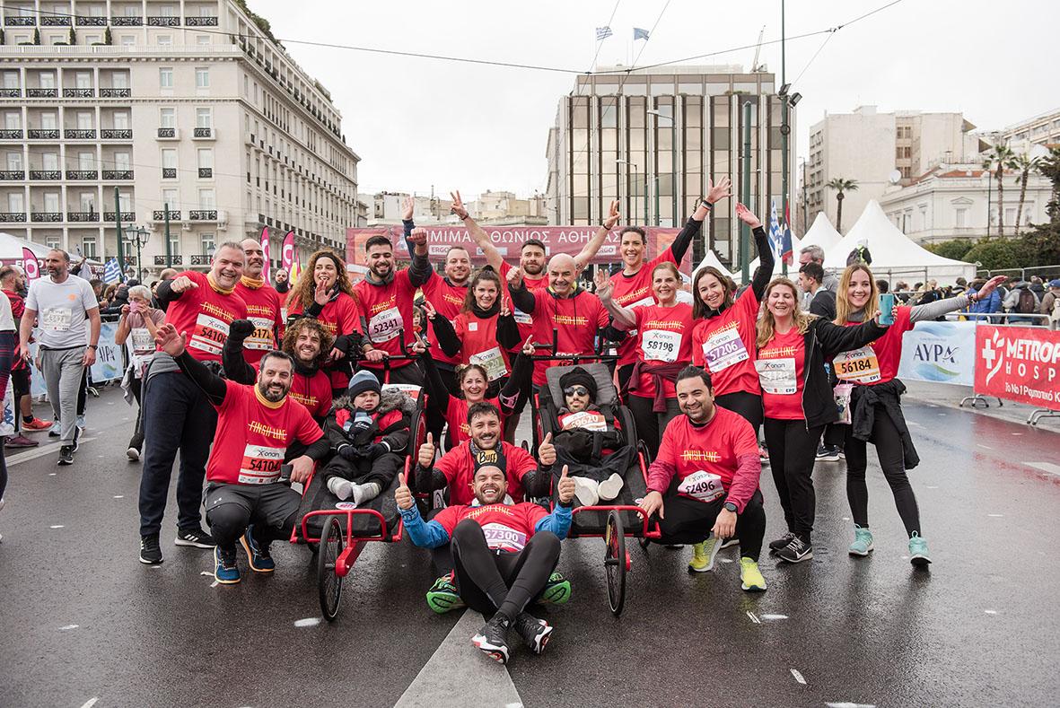 Ημιμαραθώνιος Αθήνας 2023 - Ομάδεσ Finish Liners & MDA Runners